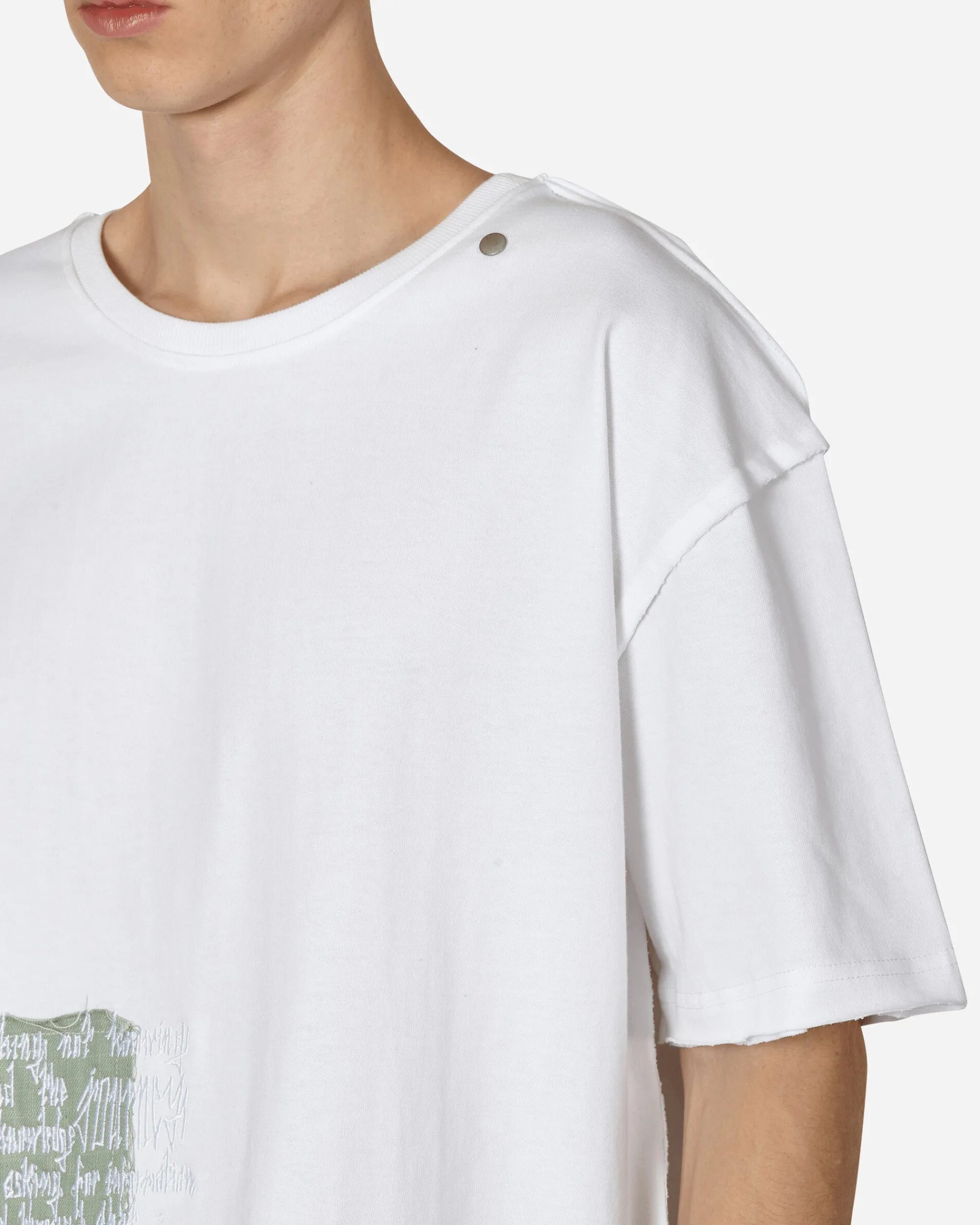 Lueder T-Shirts^Manuscripto T-Shirt White