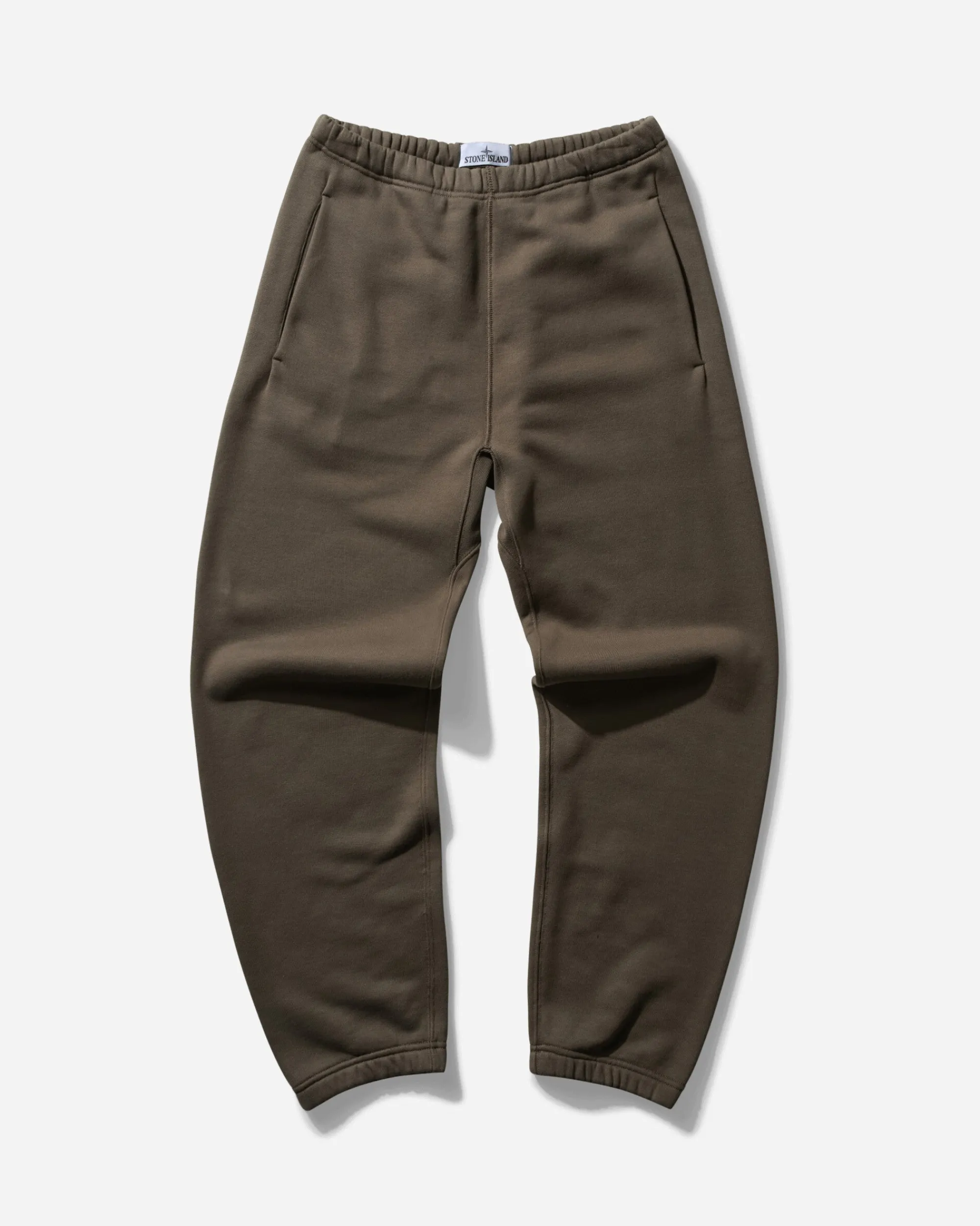 Stone Island Pants^Marina Cotton Fleece Jogging Pants Walnut Brown