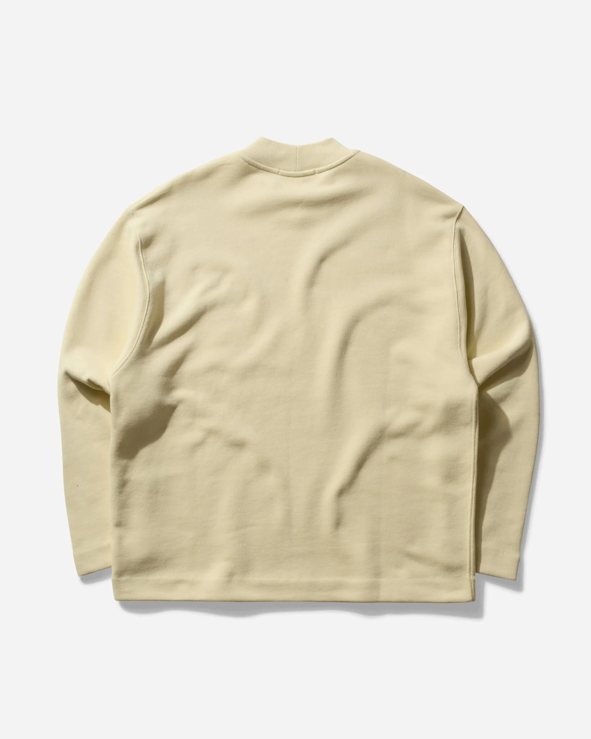 Stone Island Sweatshirts^Marina Cotton Fleece Mock Neck Sweatshirt Butter