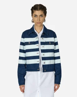 Jean Paul Gaultier Coats And Jackets^Marinière Denim Jacket Indigo