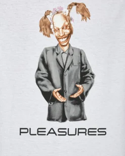 Pleasures T-Shirts^Mask T-Shirt White