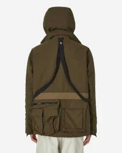 sacai Coats And Jackets^Matte Taffeta Reversible Jacket Black / Khaki