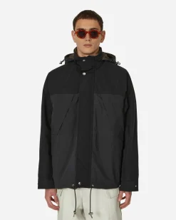 sacai Coats And Jackets^Matte Taffeta Reversible Jacket Black / Khaki