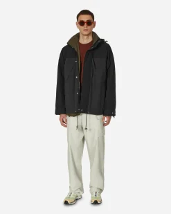 sacai Coats And Jackets^Matte Taffeta Reversible Jacket Black / Khaki