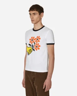 Cormio T-Shirts^Mazzolino Fiori T-Shirt White