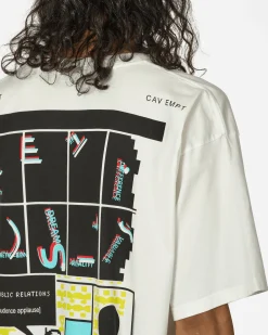 Cav Empt T-Shirts^MD PR PR Big T-Shirt White