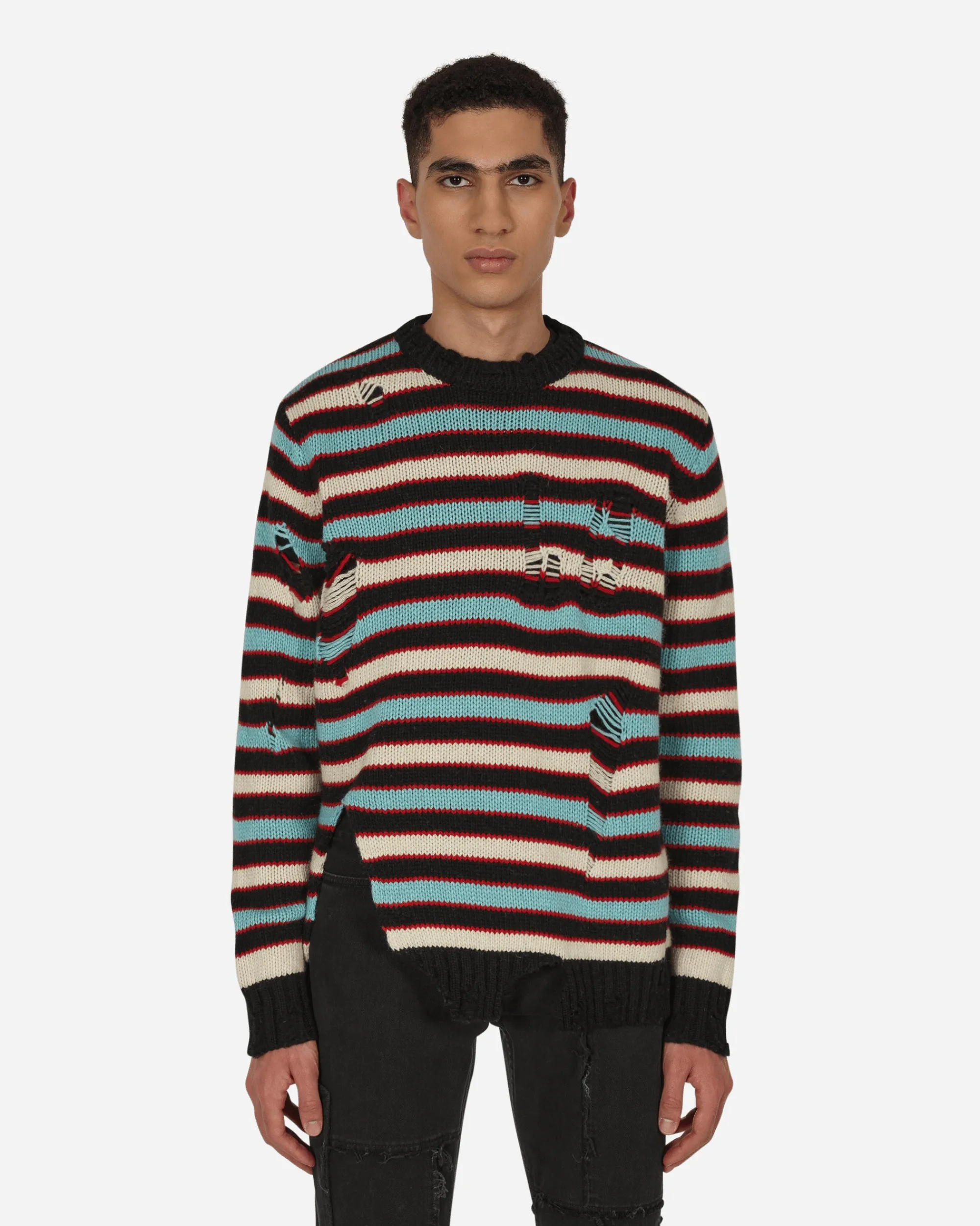 Charles Jeffrey LOVERBOY Knitwear^Mega Shred Stripe Sweater Multicolor