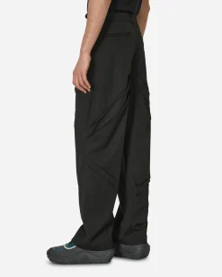 Kiko Kostadinov Pants^Melsas Darted Trousers Crow Black