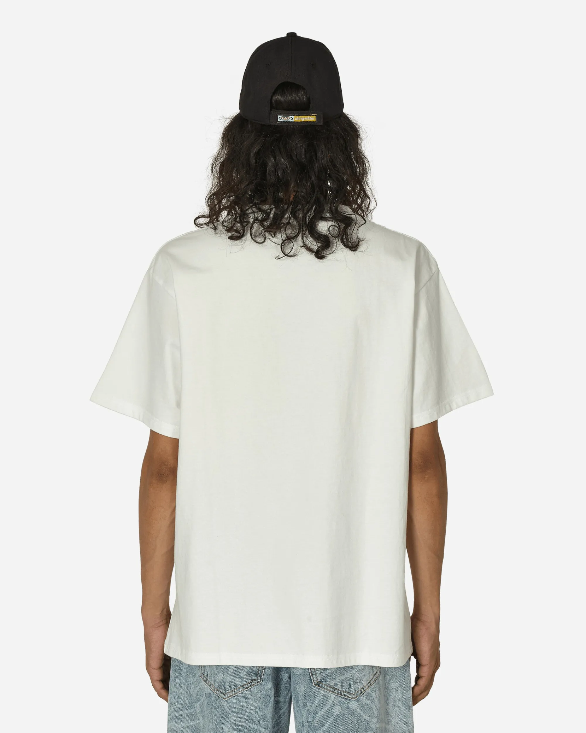 Stingwater T-Shirts^Melting Logo T-Shirt White