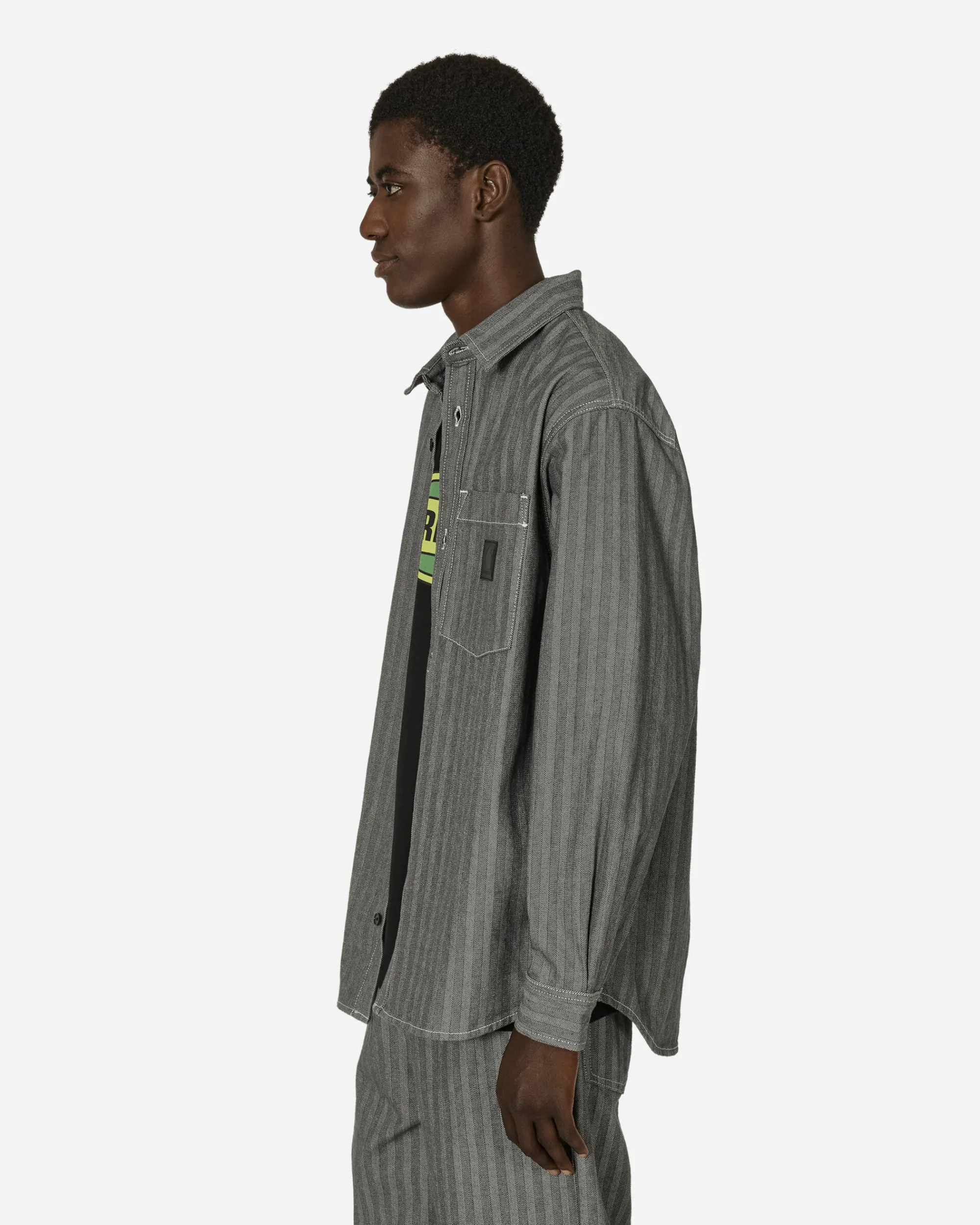 Carhartt WIP Shirts^Menard Shirt Jac Grey (Rinsed)