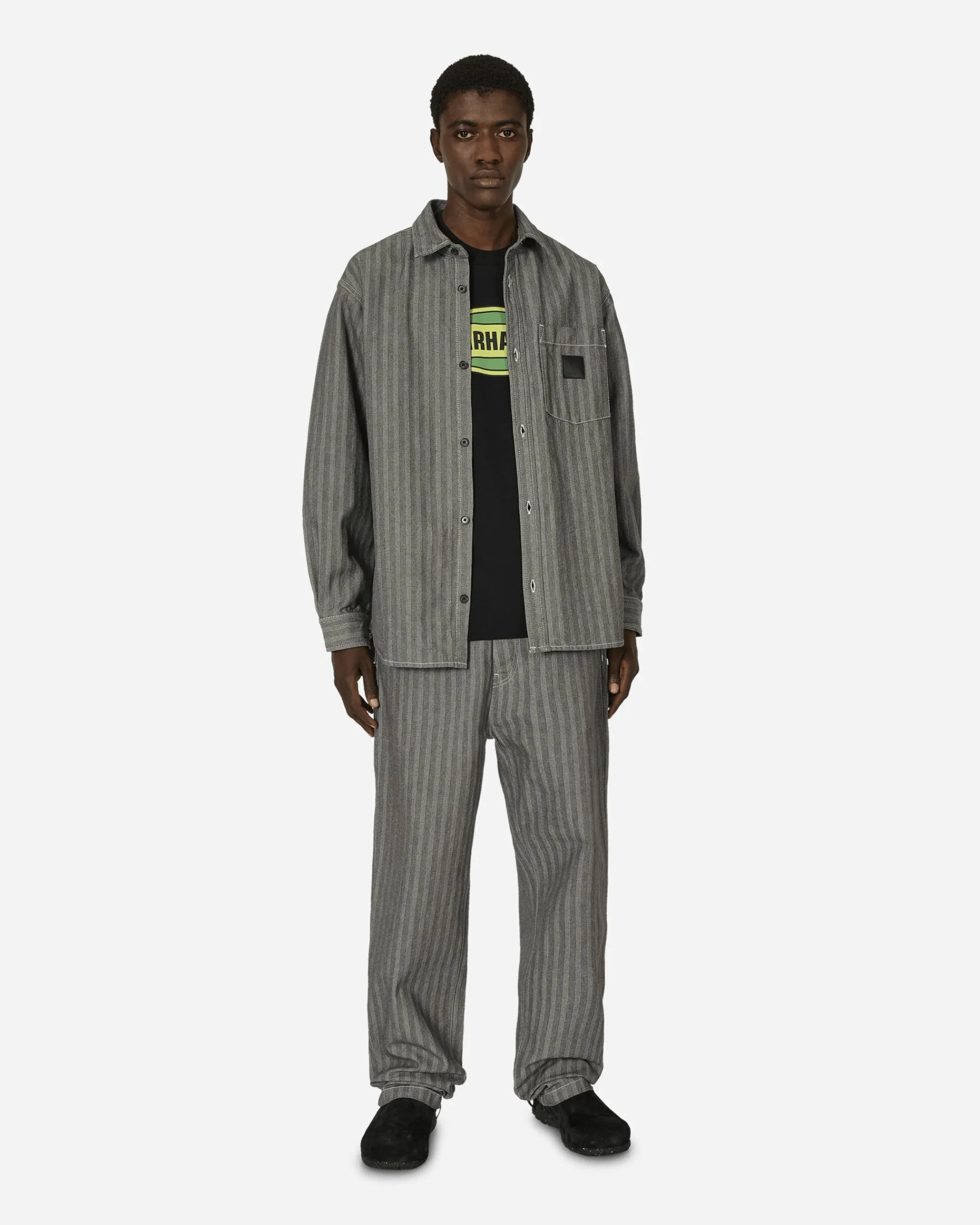 Carhartt WIP Shirts^Menard Shirt Jac Grey (Rinsed)