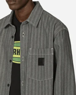 Carhartt WIP Shirts^Menard Shirt Jac Grey (Rinsed)