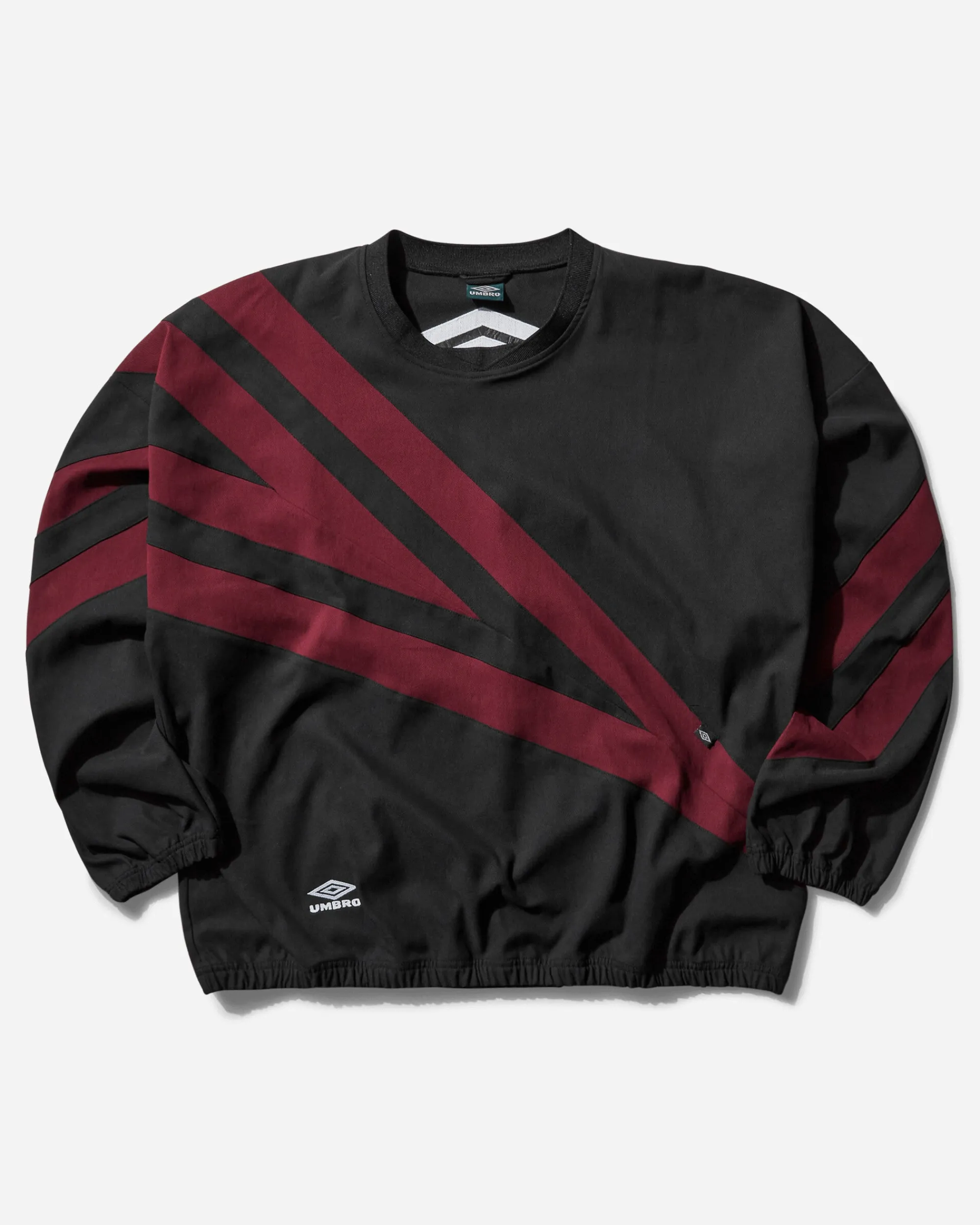 Umbro T-Shirts^Men's 1993 Drill Polo Black / Burgundy