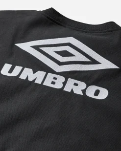Umbro T-Shirts^Men's 1993 Drill Polo Black / Burgundy