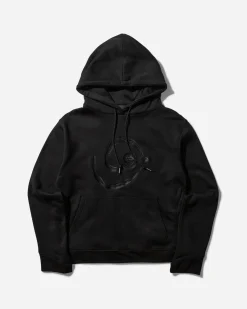 Lueder Sweatshirts|Sweatshirts^Men's Embroidered Spiral Hoodie Black