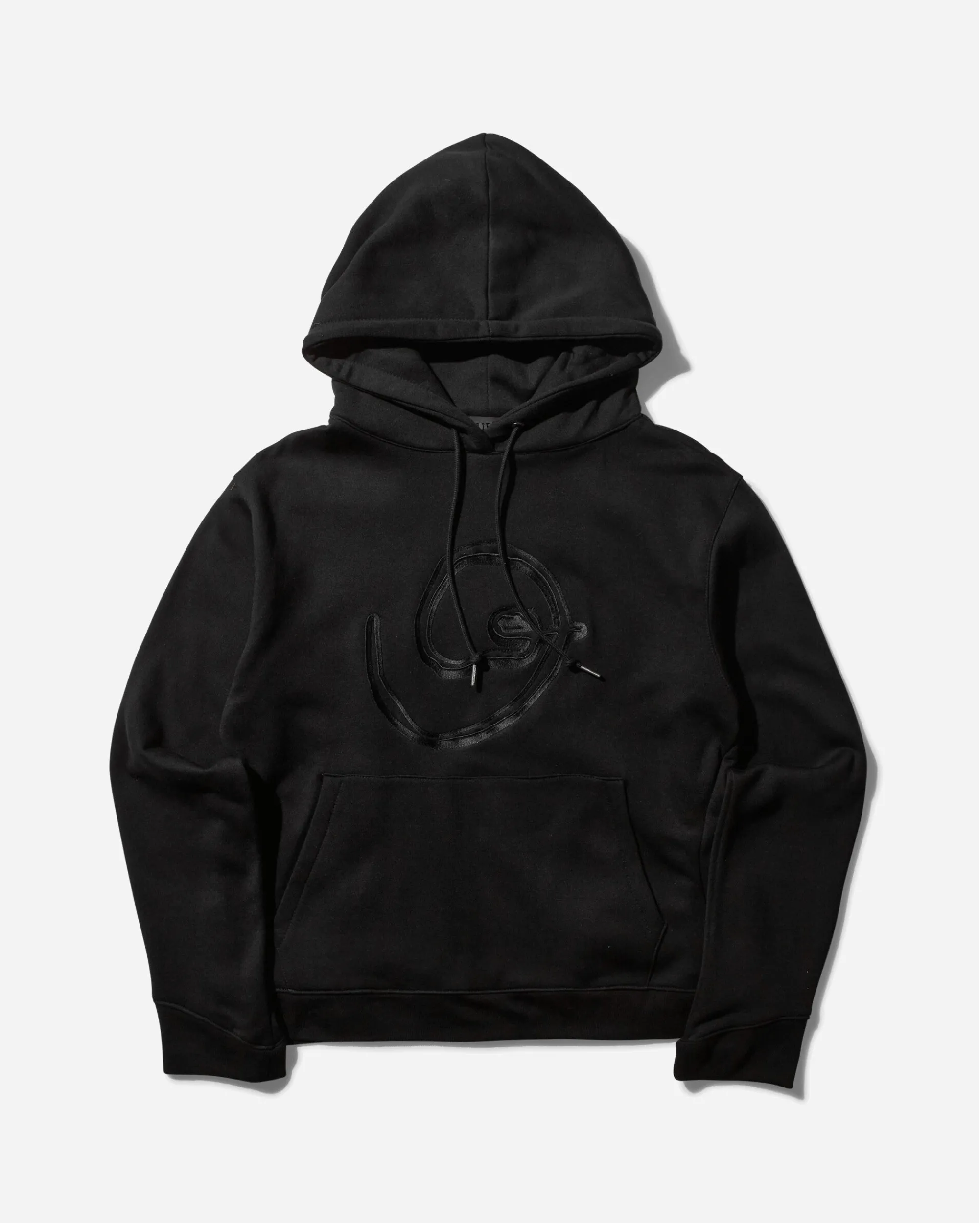 Lueder Sweatshirts|Sweatshirts^Men's Embroidered Spiral Hoodie Black