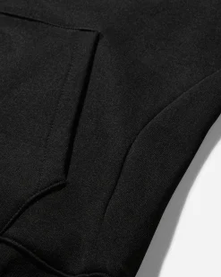 Lueder Sweatshirts|Sweatshirts^Men's Embroidered Spiral Hoodie Black