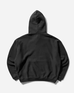 Stüssy Sweatshirts^Men's 80 Relaxed Hoodie Washed Black