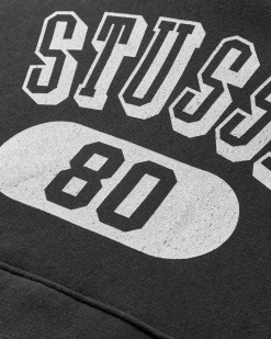 Stüssy Sweatshirts^Men's 80 Relaxed Hoodie Washed Black