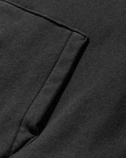 Stüssy Sweatshirts^Men's 80 Relaxed Hoodie Washed Black