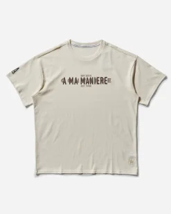 Converse T-Shirts|T-Shirts^Men's A Ma Maniére Gold Standard T-Shirt Egret