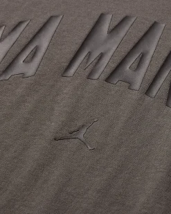 Nike Jordan T-Shirts^Men's A Ma Maniére Logo T-Shirt Flat Pewter