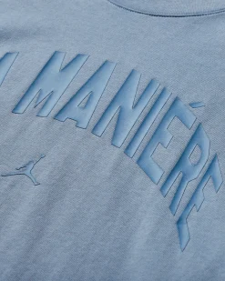Nike Jordan T-Shirts^Men's A Ma Maniére Logo T-Shirt Light Armory Blue