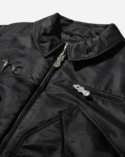 Thug Club Coats And Jackets^Men's A Wingless Bird Bomber Jacket Black