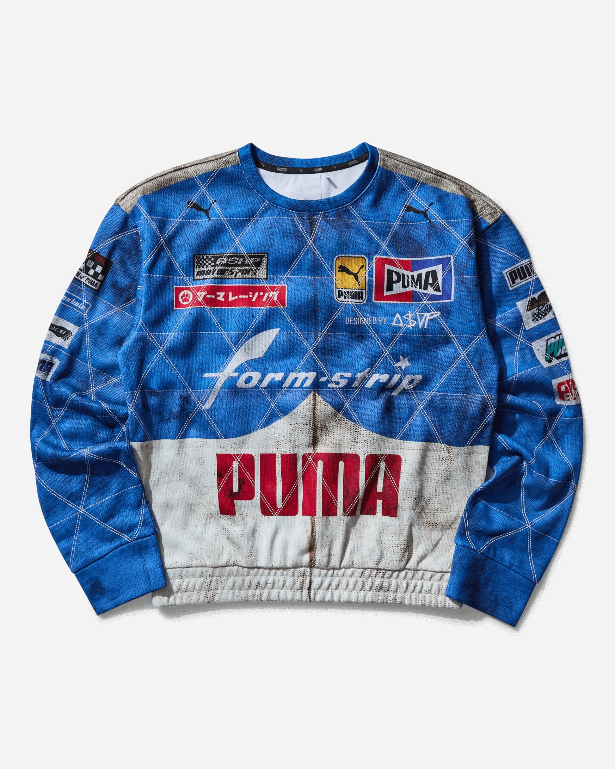 Puma Sweatshirts^Men's A$AP Rocky Quilted Sweatshirt Clyde Royal