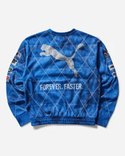 Puma Sweatshirts^Men's A$AP Rocky Quilted Sweatshirt Clyde Royal