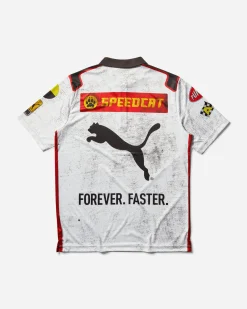 Puma T-Shirts^Men's A$AP Rocky Team Zip Polo Shirt White