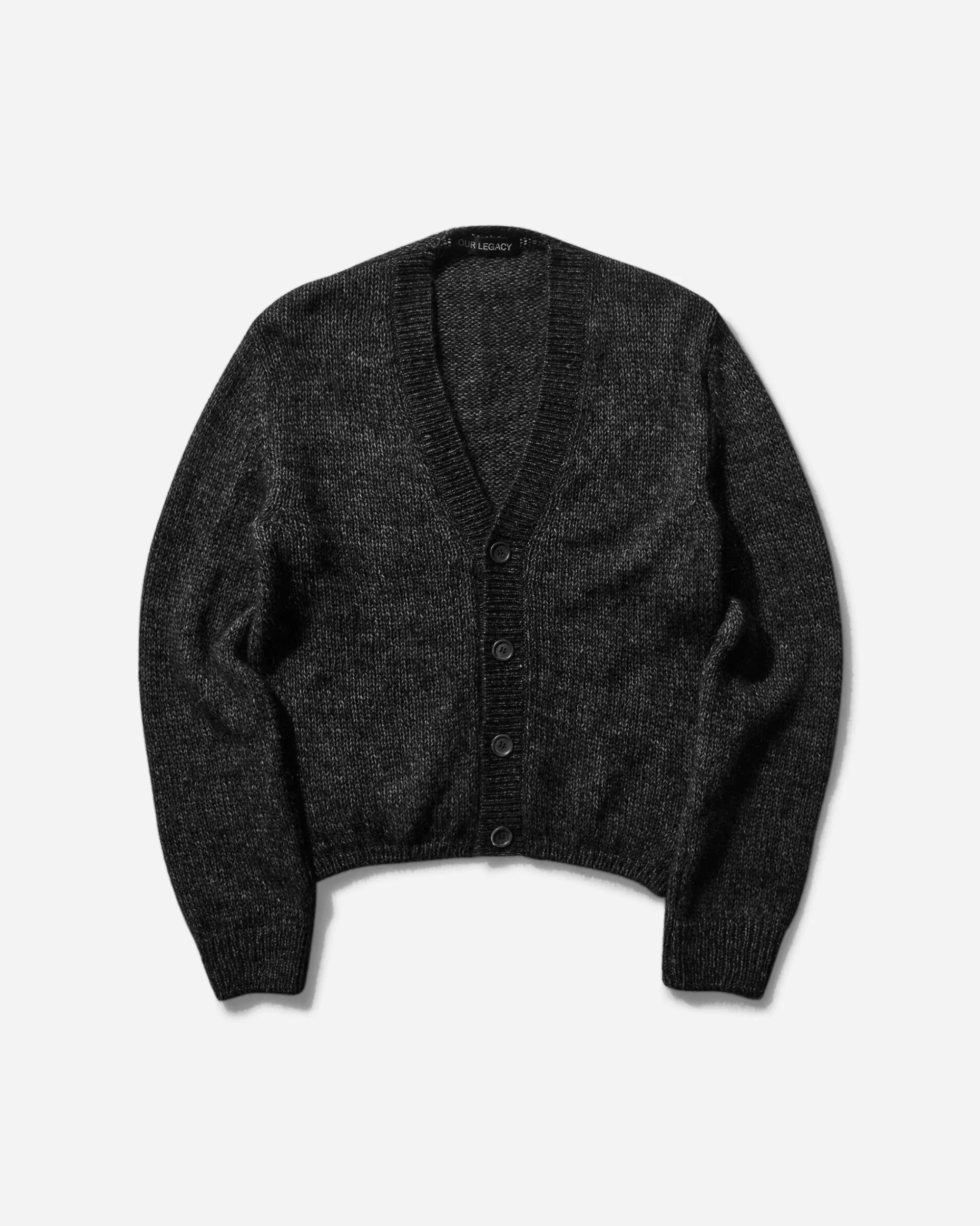 Our Legacy Knitwear^Men's Academy Cardigan Pepe Nero