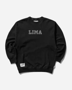 WTAPS Sweatshirts^Men's Academy Crewneck Sweatshirt Black