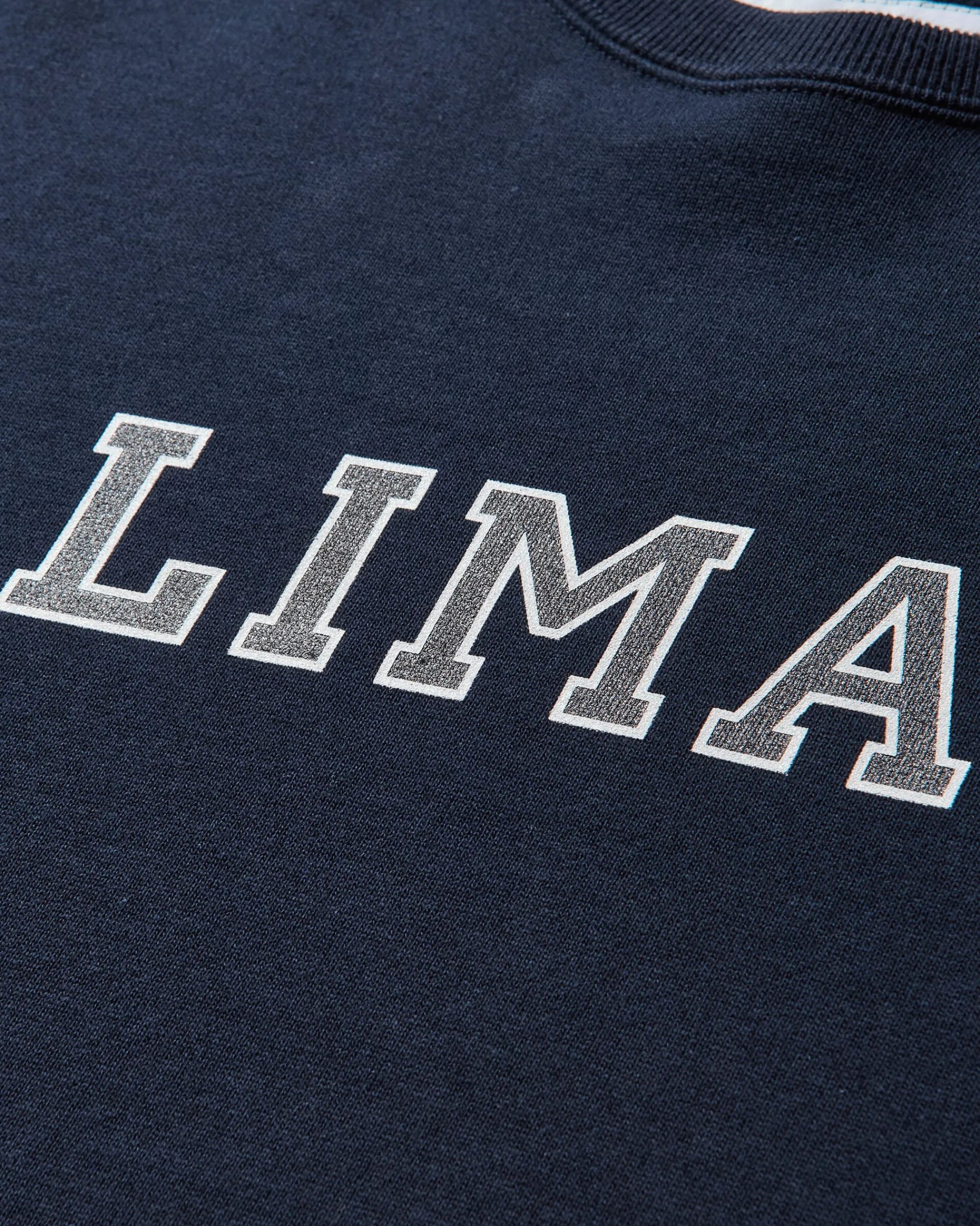 WTAPS Sweatshirts^Men's Academy Crewneck Sweatshirt Navy