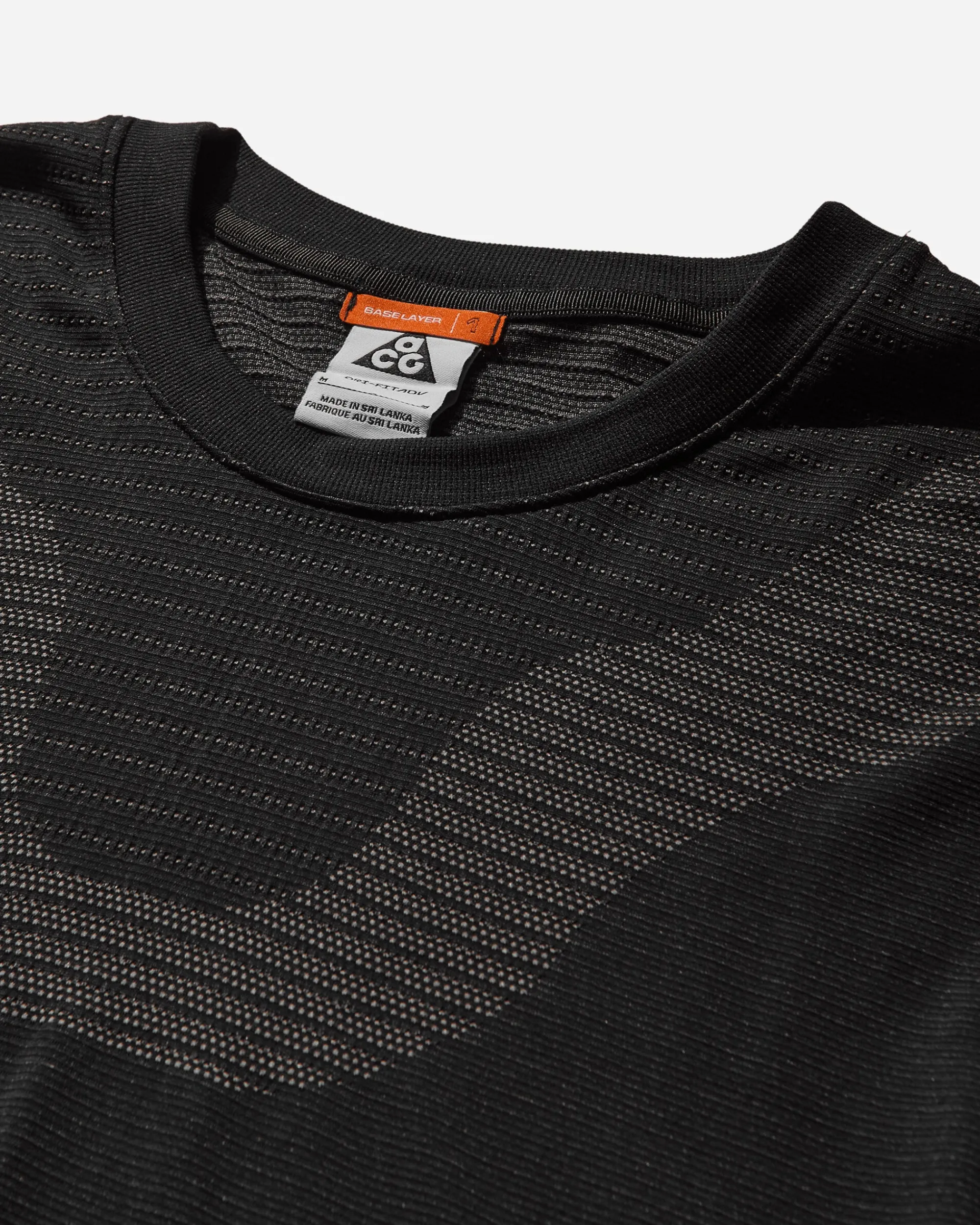 Nike T-Shirts^Men's ACG "Delta River" Dri-FIT ADV Longsleeve Base Layer Black