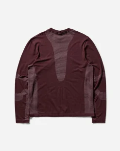 Nike T-Shirts^Men's ACG "Delta River" Dri-FIT ADV Longsleeve Base Layer Burgundy Crush