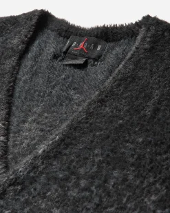 Nike Jordan Knitwear^Men's Air Jordan Cardigan Dark Smoke Grey