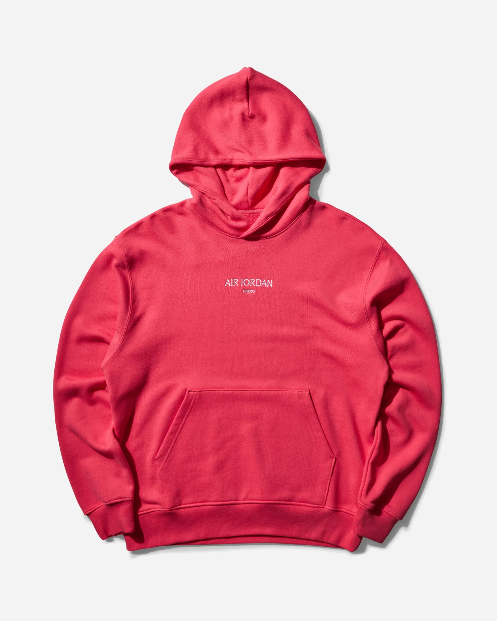 Nike Jordan Sweatshirts^Men's Air Jordan Tokyo Fleece Pullover Hoodie Aster Pink