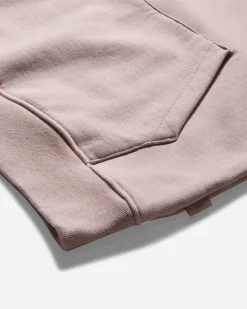 Nike Jordan Sweatshirts^Men's Air Jordan Wordmark Fleece Pullover Hoodie Pink Oxford