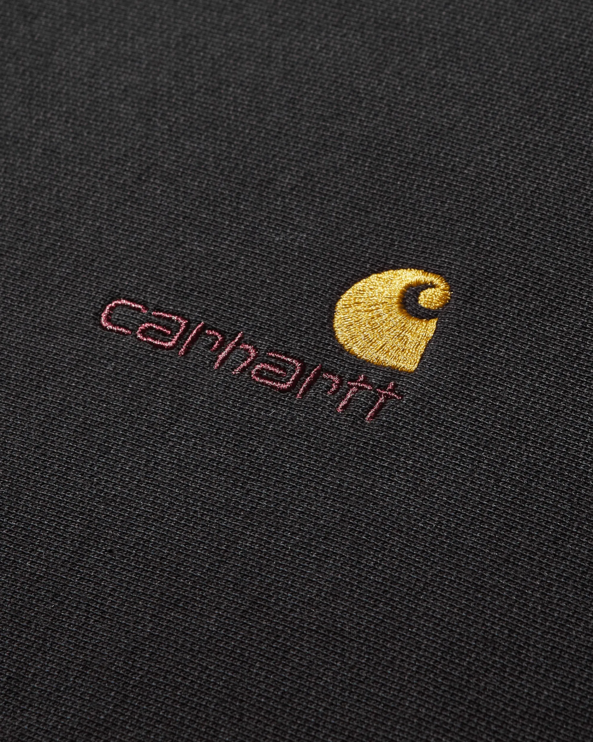 Carhartt WIP Sweatshirts^Men's American Script Crewneck Sweatshirt Black