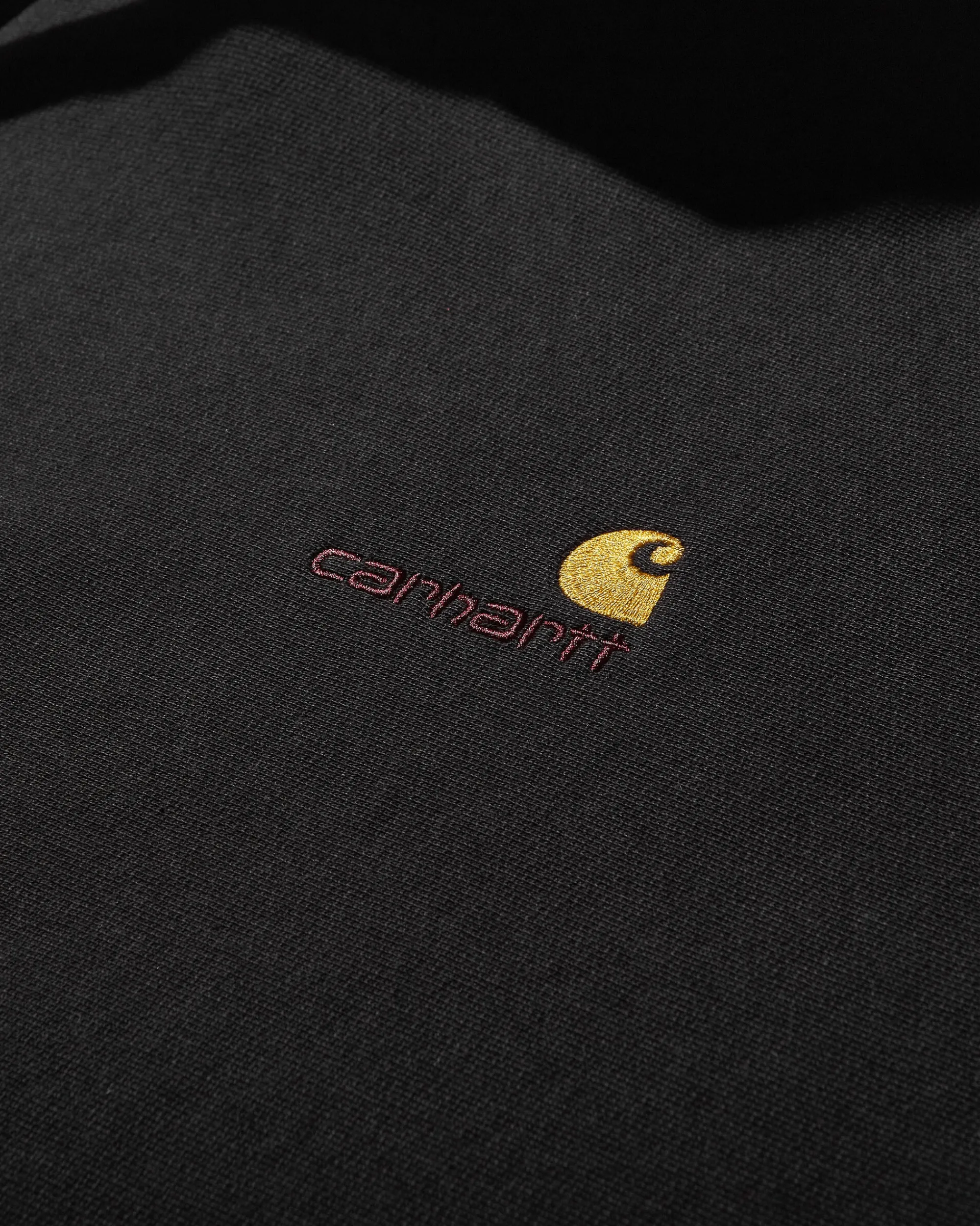 Carhartt WIP Sweatshirts^Men's American Script Hoodie Black