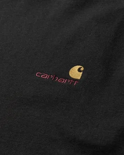 Carhartt WIP T-Shirts^Men's American Script T-Shirt Black
