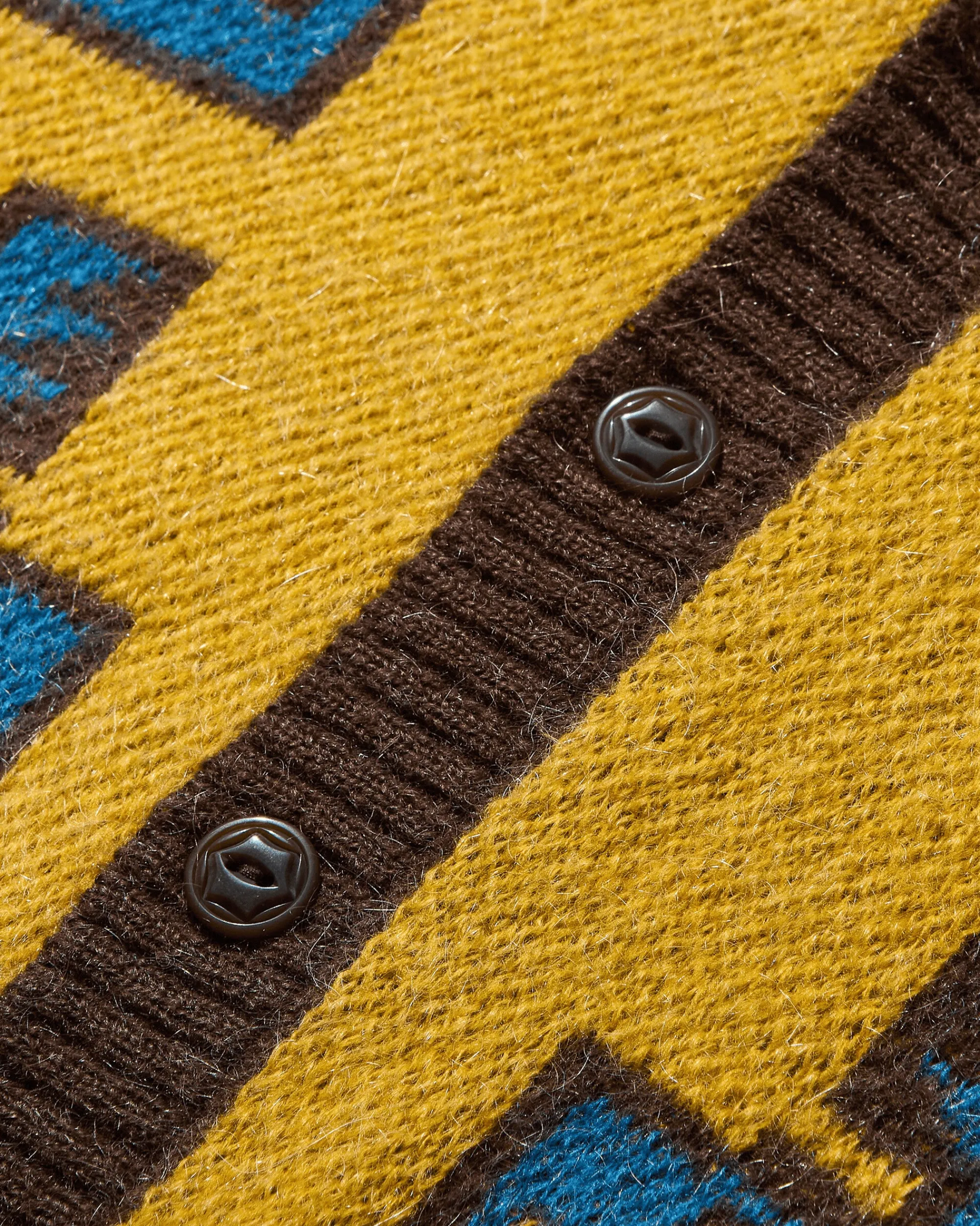Champion Knitwear^Men's Angelo Baque Cusco Cardigan Yellow