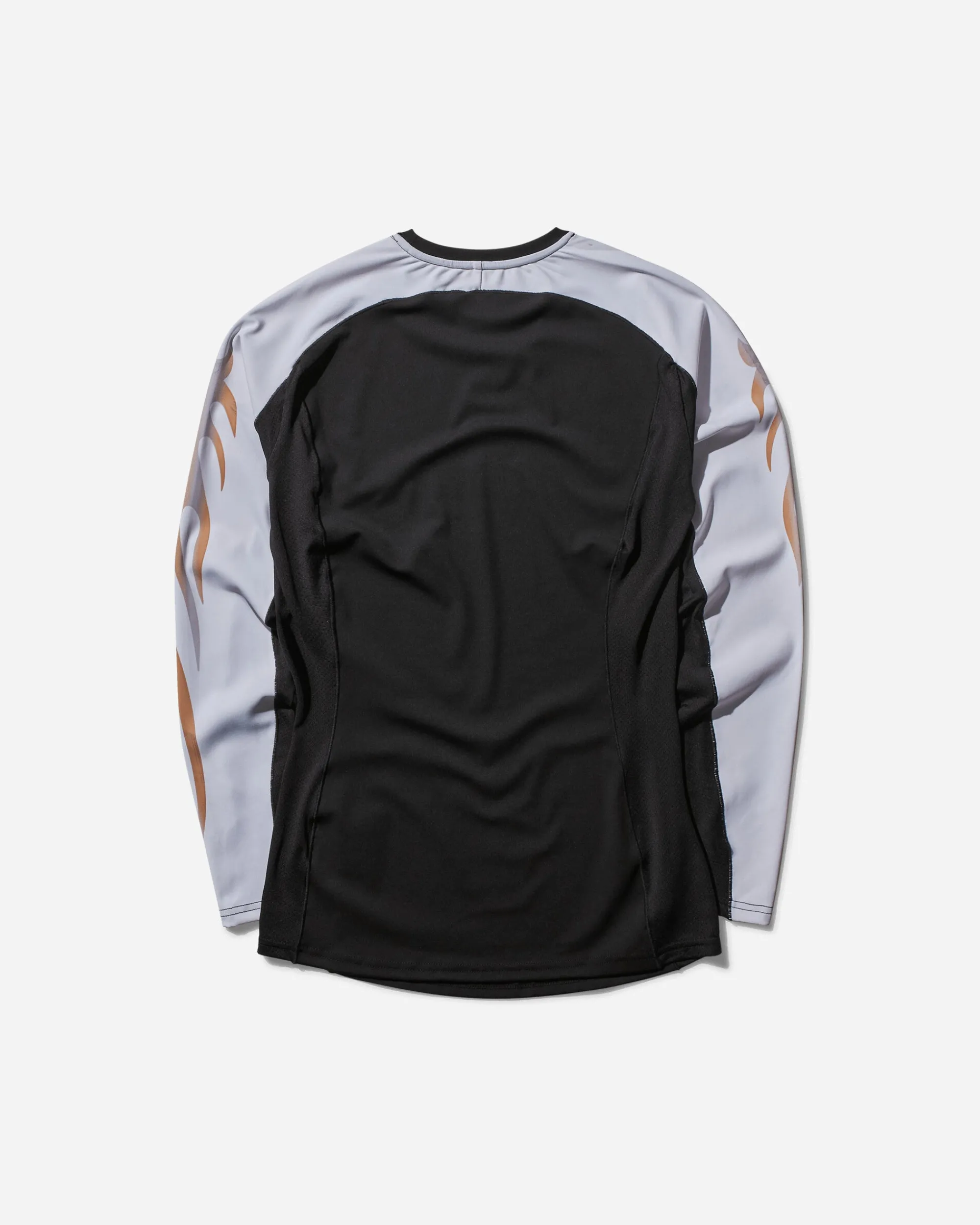 Haydenshapes T-Shirts^Men's Axolotl Longsleeve Rash Shirt Black / White