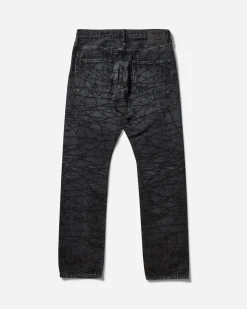 Hysteric Glamour Pants^Men's Barbed Wire Denim Pants Black