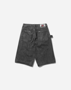 Stingwater Shorts^Men's Big Groe Jean Shorts Acid Black