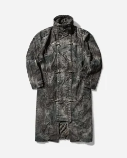 Thug Club Coats And Jackets^Men's Bio Soldier Denim Trench Coat Camo