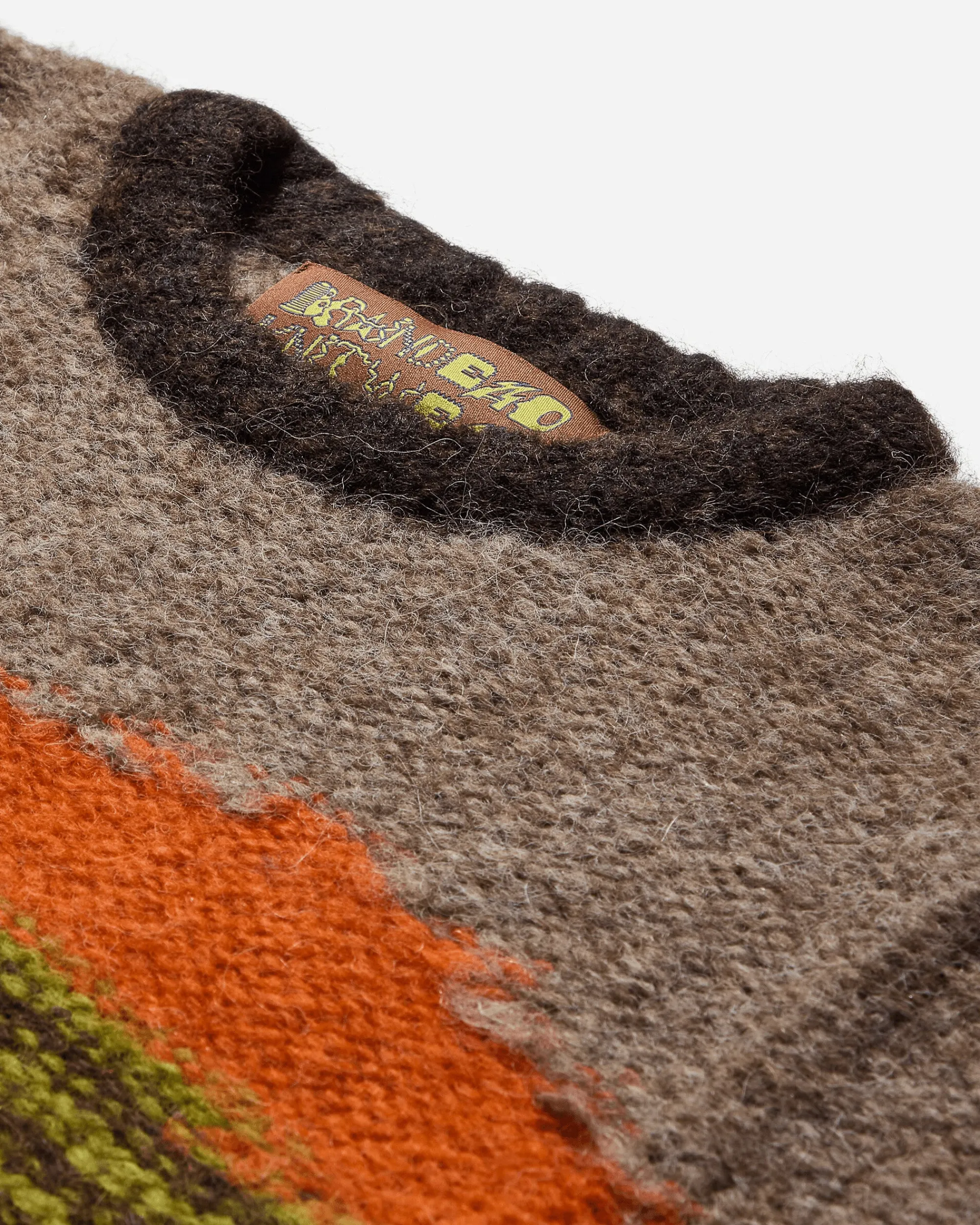Brain Dead Knitwears|Knitwear^Men's Boxy Knit Sweater Brown