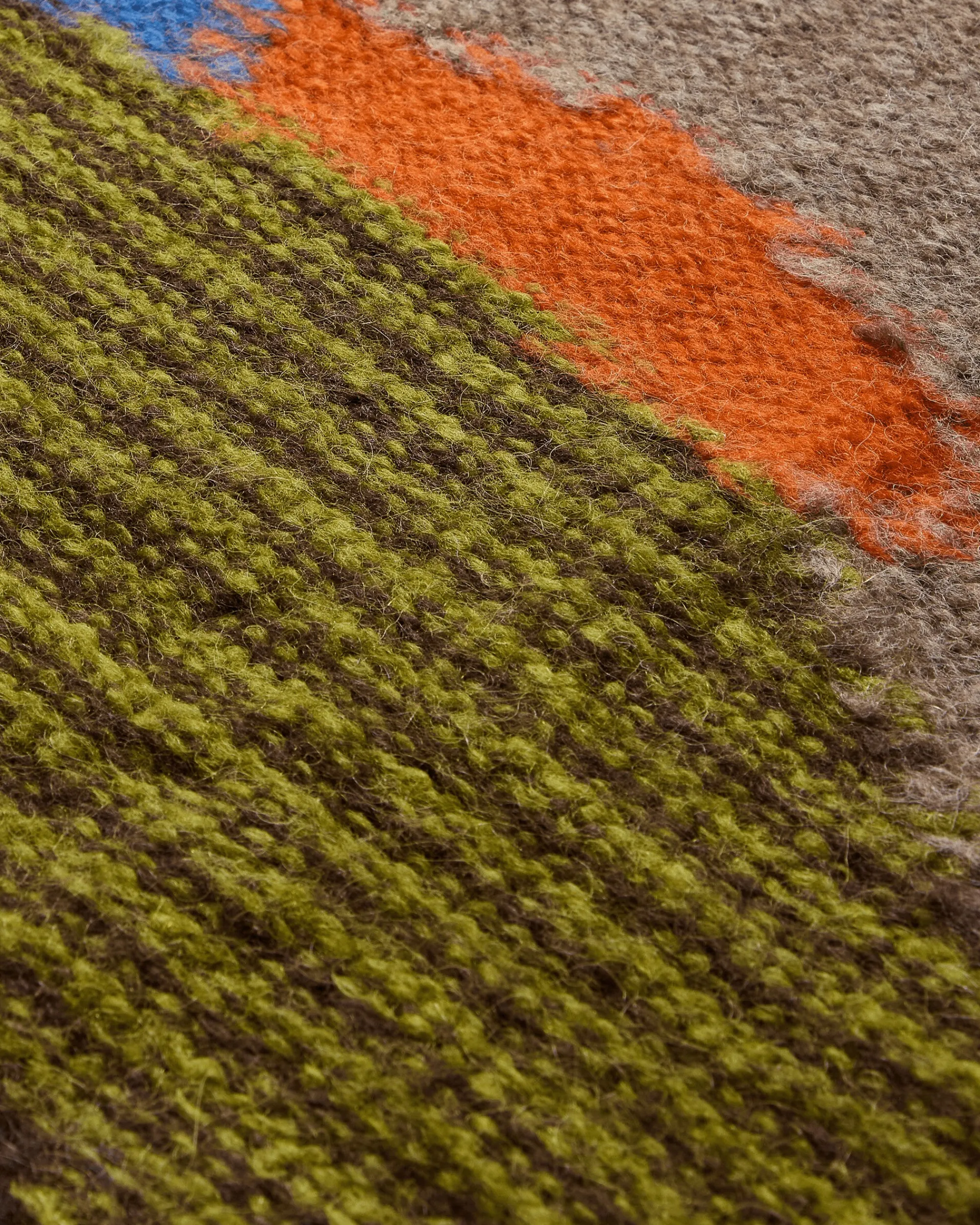 Brain Dead Knitwears|Knitwear^Men's Boxy Knit Sweater Brown