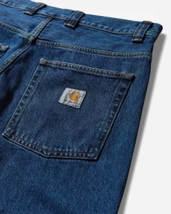 Carhartt WIP Pants^Men's Brandon Pants Blue (Stone Washed)